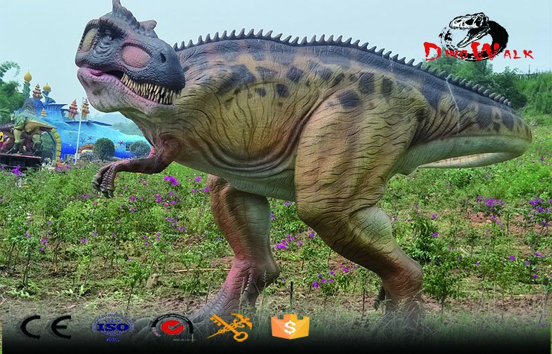 Project amusement park life size dinosaur model