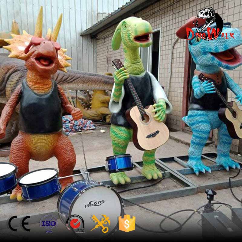 Most Popular Animatronic Dinosaur Band Is Finshed