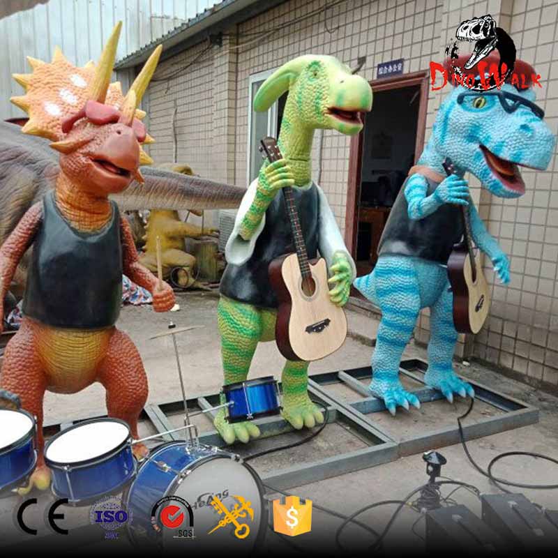 Most Popular Animatronic Dinosaur Band Is Finshed