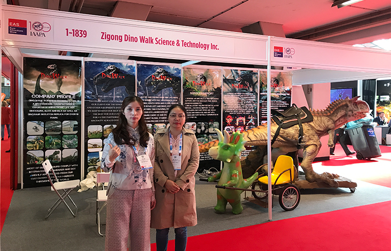 Dino Walk attended IAAPA Euro Amusement Attractions show in 2018