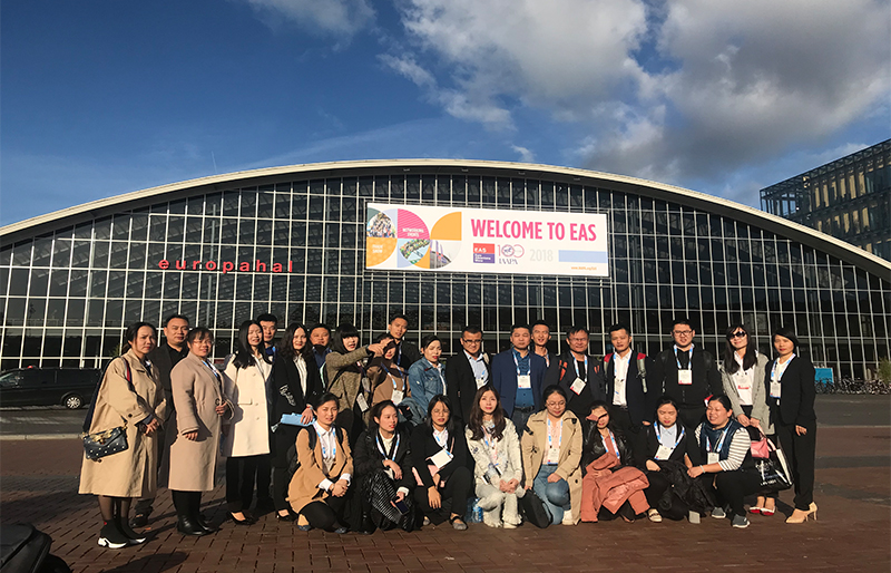 Dino Walk attended IAAPA Euro Amusement Attractions show in 2018