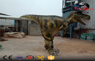 Walking With Animatronic Triceratops Dinosaur Costume