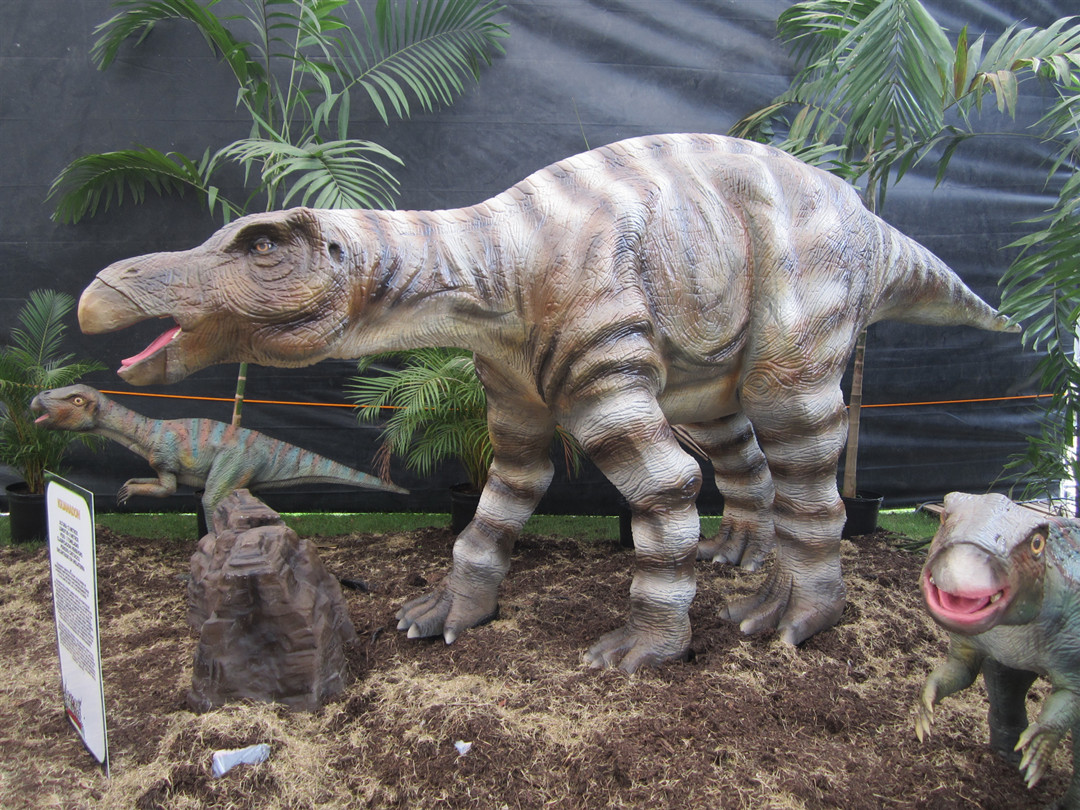Dominica's Spectacular Life-Size Dinosaurs Exhibition