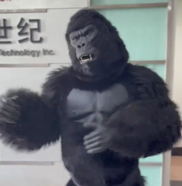 New custom Realistic Gorilla costume for sale