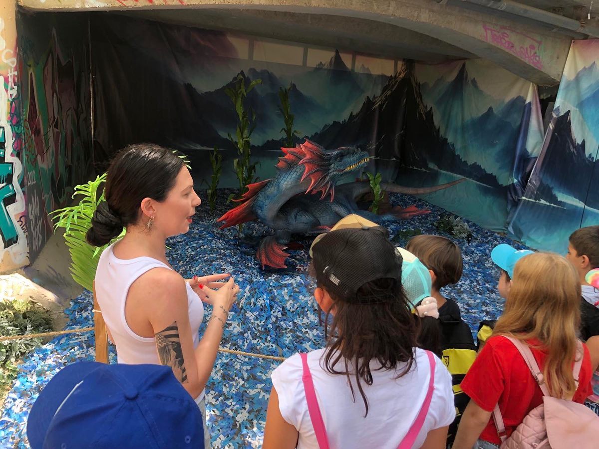 Greece animatronic dragon models exhibition Greece animatronic dragon models exhibition