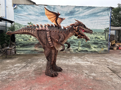 Fantastic Realistic animatronic walking dragon costume
