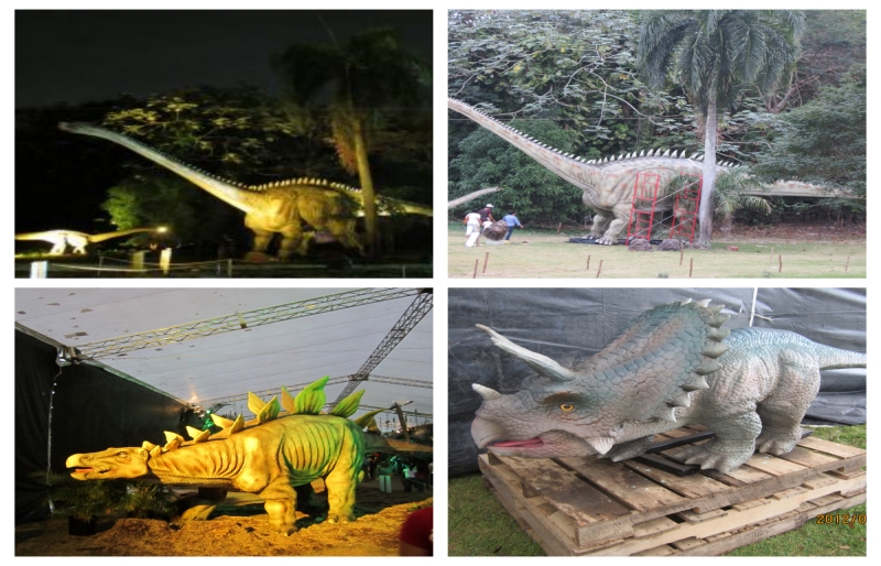 factory direct supply big size animatronic dinosaur simulation model