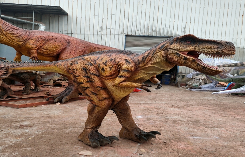 How to classify the types of realistic walking dinosaur costume