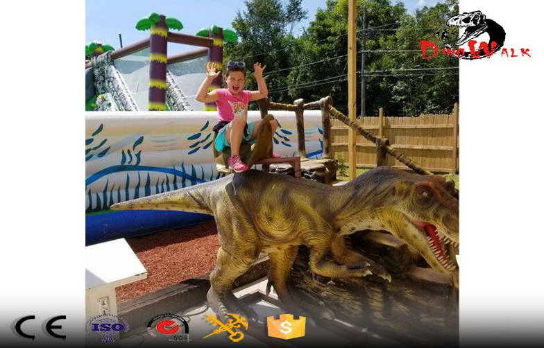 High Quality Outdoor Animatronic Riding Dinosaur