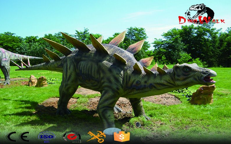 Animatronic Dinosaur Simulation Stegosaurus Model