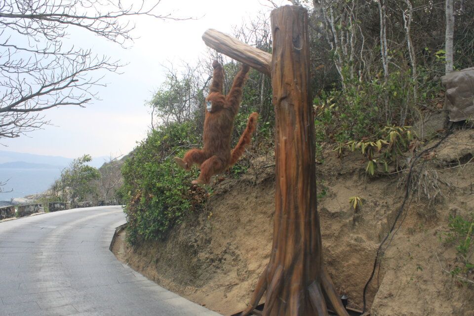 Project Sanya out Door Display Attractive Monkey Model