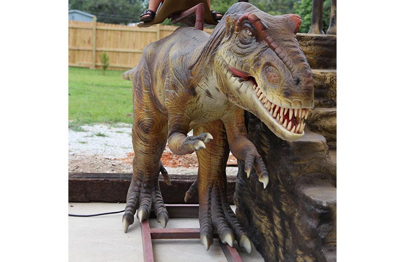 Animatronic T-rex Dinosaur Rides