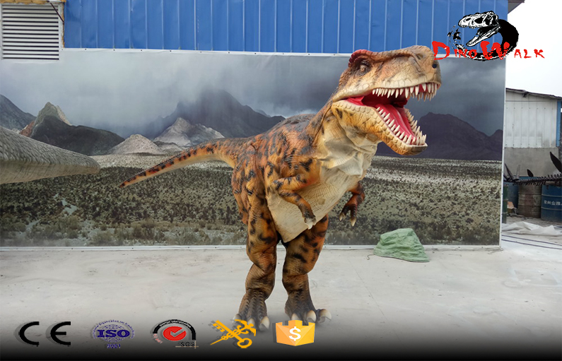Amazing Realistic Hand Operated hidden legs Dinosaur Costume Amazing Realistic Hand Operated hidden legs Dinosaur Costume