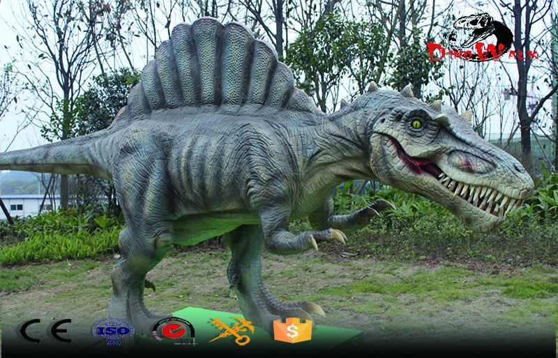 jurassic park realistic Life Size animatronic Carnotaurus robotic dinosaur
