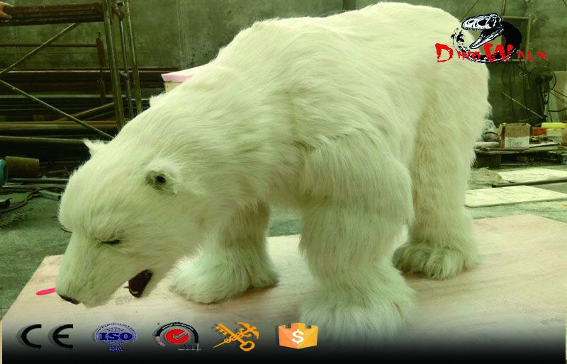 animal series life size realistic polar bear for zoo
