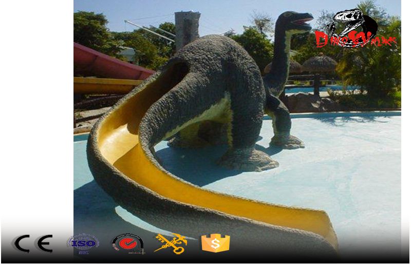 Dinosaur Shape Kid's Slide for Outdoor Intertanment