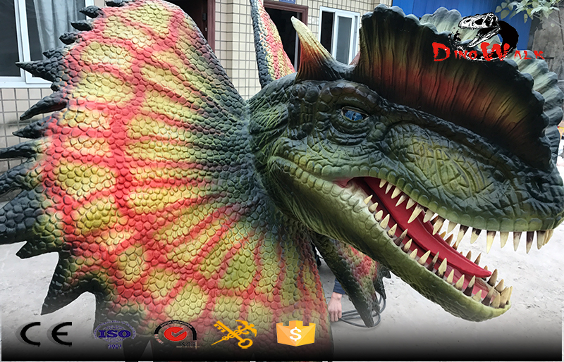 head only animatronic dinosaur with movement and water spray head only animatronic dinosaur with movement and water spray