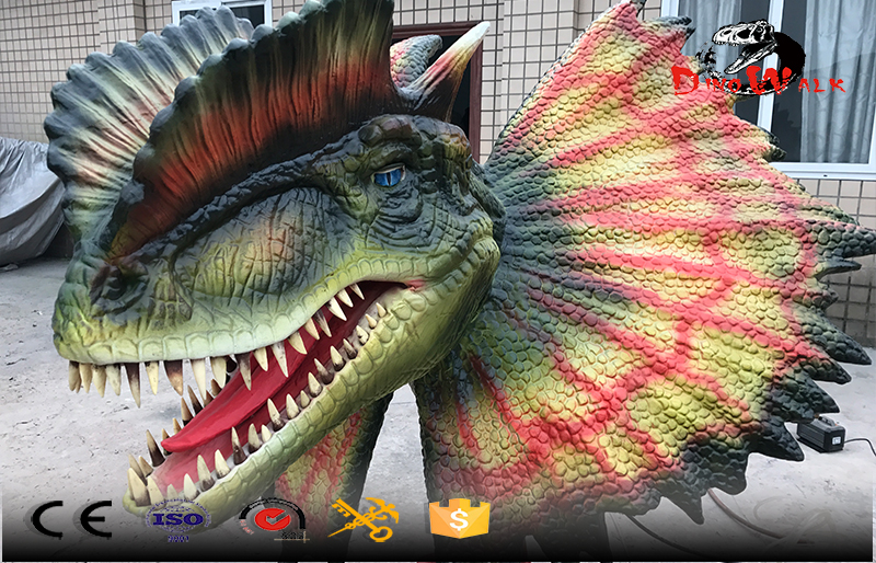 head only animatronic dinosaur with movement and water spray head only animatronic dinosaur with movement and water spray