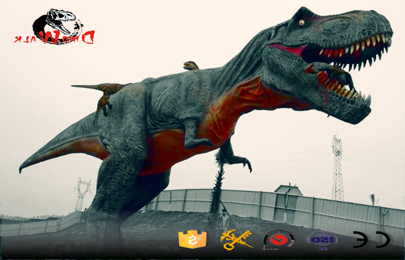 high quality 15m T-rex simulation out door display