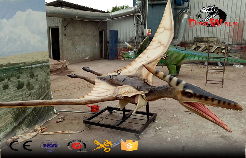 high quality animatronic dinosaur with flying simulation movement