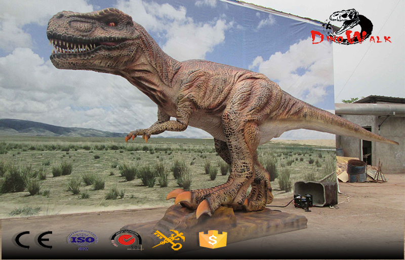Animatronic T-rex realistic simulation