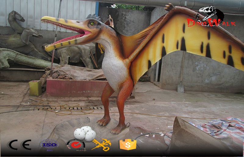 Standing pterosaur simulation animatronic dinosaur series