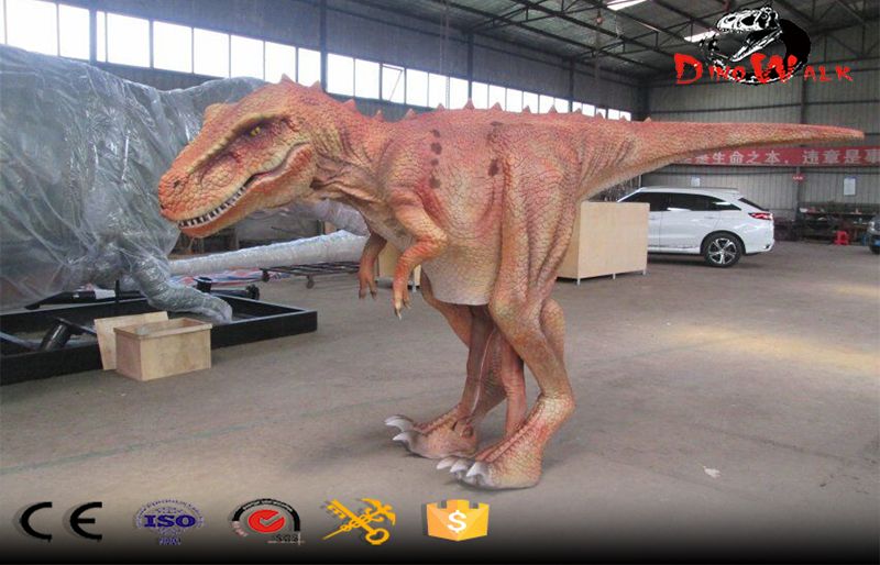 high quality walking with animatronic dinosaur suit