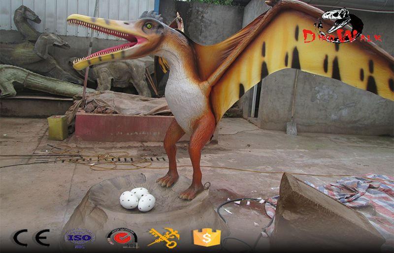 animatronic pterosaur dinosaur model for dino park