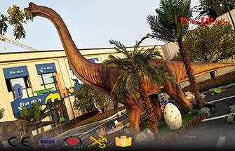 Animated Dinosaur Exhibition Is Popular