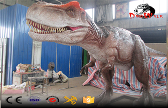 Repair and Refurbishment Method of Animatronic Dinosaur Model Skin Damage