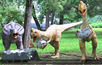What Determines the Service Life of the Animatronic Dinosaur Simulation Model?