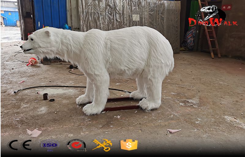 animatronic life size polar bear