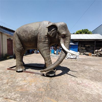 life size animatronic elephant model for sale