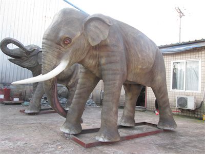 life size animatronic elephant model for sale