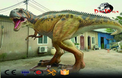 high quality Carnivorous dinosaur simulation model for park