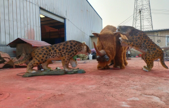 Realistic Animatronic Prehistorical Paleontological Animal Models Revivifaction