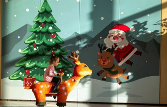 Amusement Park Cartoon Animal Kiddie Ride Model