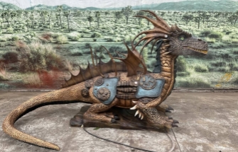 Entertainment and event experiences: the Realistic Animatronic Dragon Model!