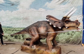 Entertainment Interactive Coin Operation Animatronic Laying Egg Dinosaur