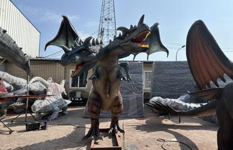 Animatronic Ground Dragon Model