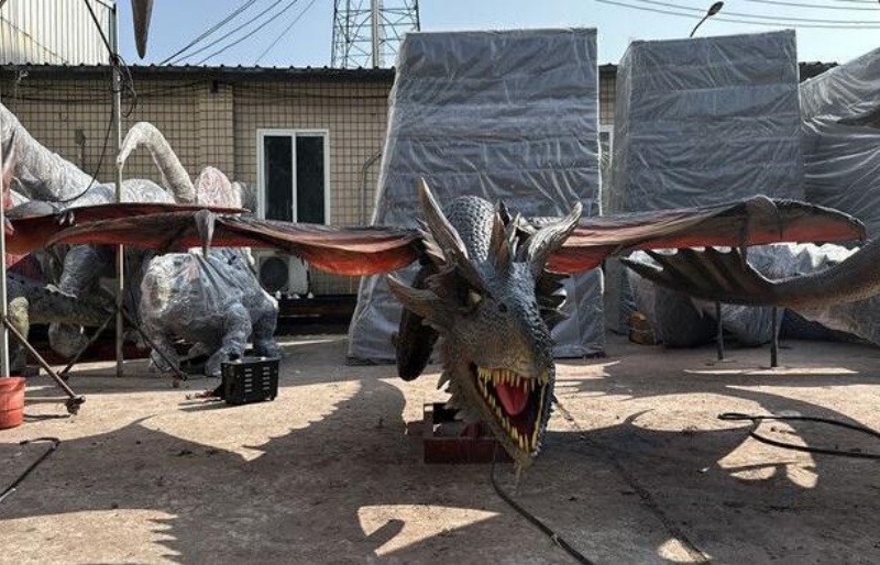 Animatronic Air Dragon Model