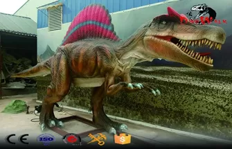 What sizes do animatronic dinosaurs come in?